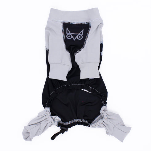pipi アクティブ ラッシュガード 長袖 ロンパース 犬 いぬ 犬服 ペットウェア ドッグウェア 春服 夏服 春夏服 ミニチュアダックス 日焼け対策 おしゃれ かっこいい つなぎ