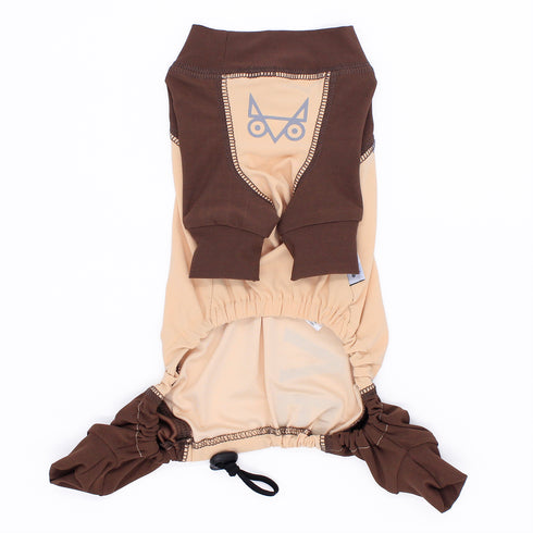 pipi アクティブ ラッシュガード 長袖 ロンパース 犬 いぬ 犬服 ペットウェア ドッグウェア 春服 夏服 春夏服 ミニチュアダックス 日焼け対策 おしゃれ かっこいい つなぎ