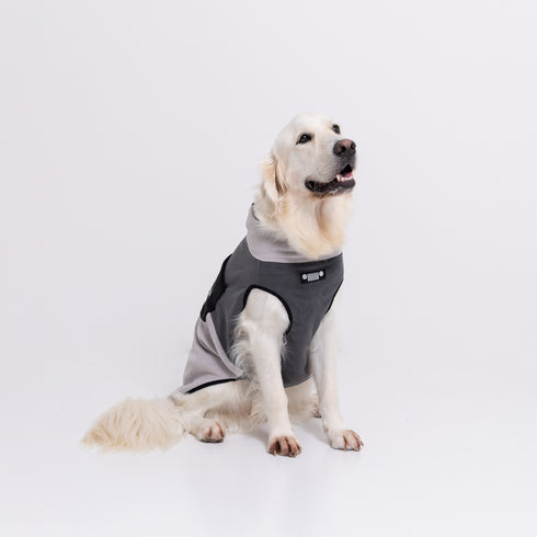 Jeep フリースジップベスト 中大型犬 ペット用品