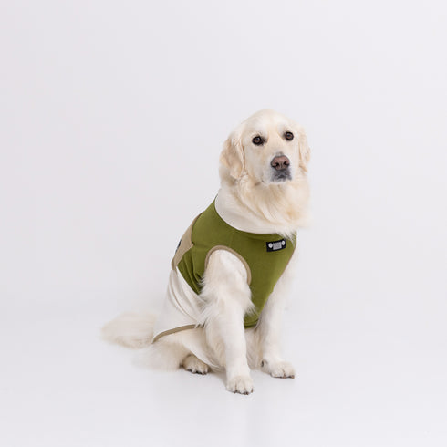 Jeep フリースジップベスト 中大型犬 ペット用品