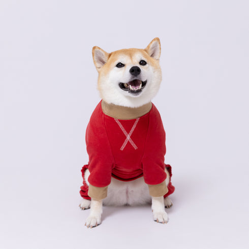 pipiポカポカロンパース 中大型犬 ペット用品