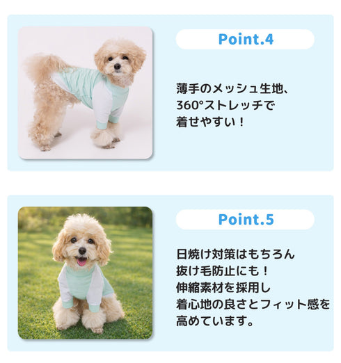 pipi 防虫Tシャツ ペット用品 26SS