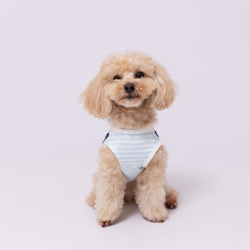 スヌーピーデニム切替タンク ペット用品