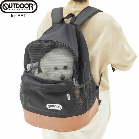 OUTDOOR PRODUCTS アウトドアプロダクツ DAYPACKメッシュキャリーL ブラック - MOFF