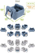 SNOOPY スヌーピー3WAY DRIVE CARRY BED ドライブキャリーベッド - MOFF