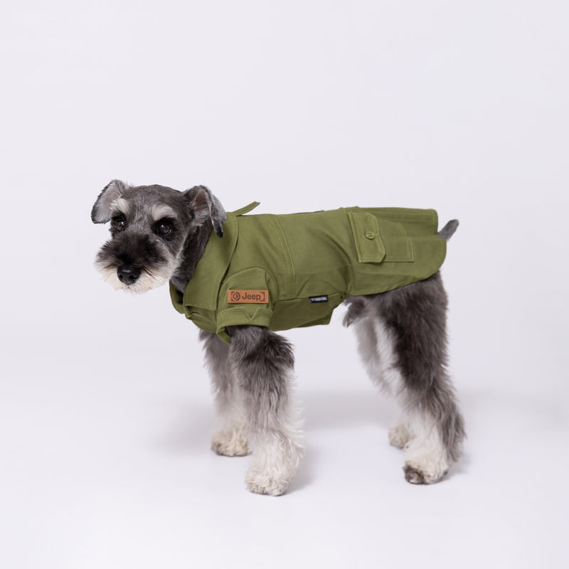 【キャンペーン10%OFF】JeepⓇ サファリシャツ 犬服 ジープ 犬服 服 犬 秋 冬 秋服 冬服 秋冬服 ペット用品 ペットグッズ ペットウェア