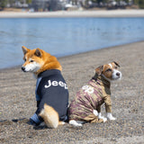 Jeep(R)  ジープ ラッシュガード ロンパース 中・大型犬用 犬服 ペット用品 犬 いぬ ペット 春服 夏服 春夏服 ドッグウェア ペットウェア