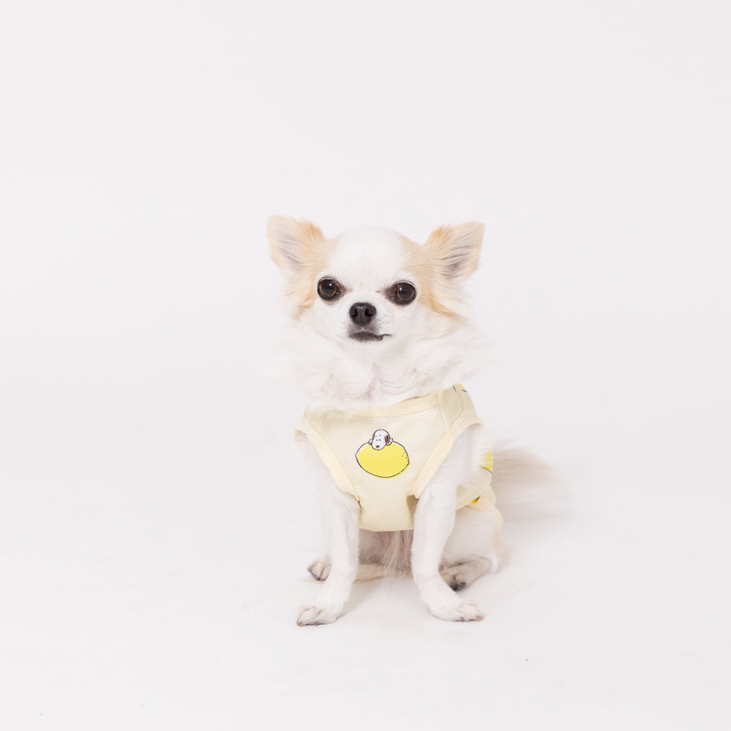 【3点購入で50％OFF】Peanuts ピーナッツ SNOOPY スヌーピー タンクトップ いちご/レモン 犬服 ペット用品 犬 いぬ ペット 春服 夏服 春夏服 ドッグウェア ペットウェア ミニチュアダックス クール COOL