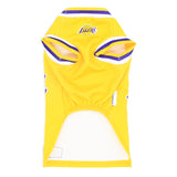 NBA Los Angeles Lakers ジャージー中大型犬  NBA公式ライセンス ペット商品