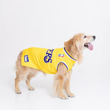 NBA Los Angeles Lakers ジャージー中大型犬  NBA公式ライセンス ペット商品