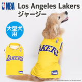 NBA Los Angeles Lakers ジャージー中大型犬  NBA公式ライセンス ペット商品