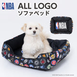 NBA ALL LOGO ソファ  NBAオフィシャルライセンス ペット商品