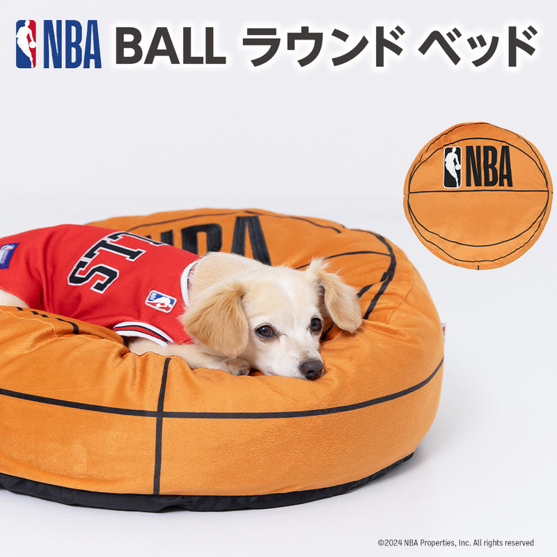 NBA BALL ラウンド ベッド  NBA公式ライセンス ペット商品