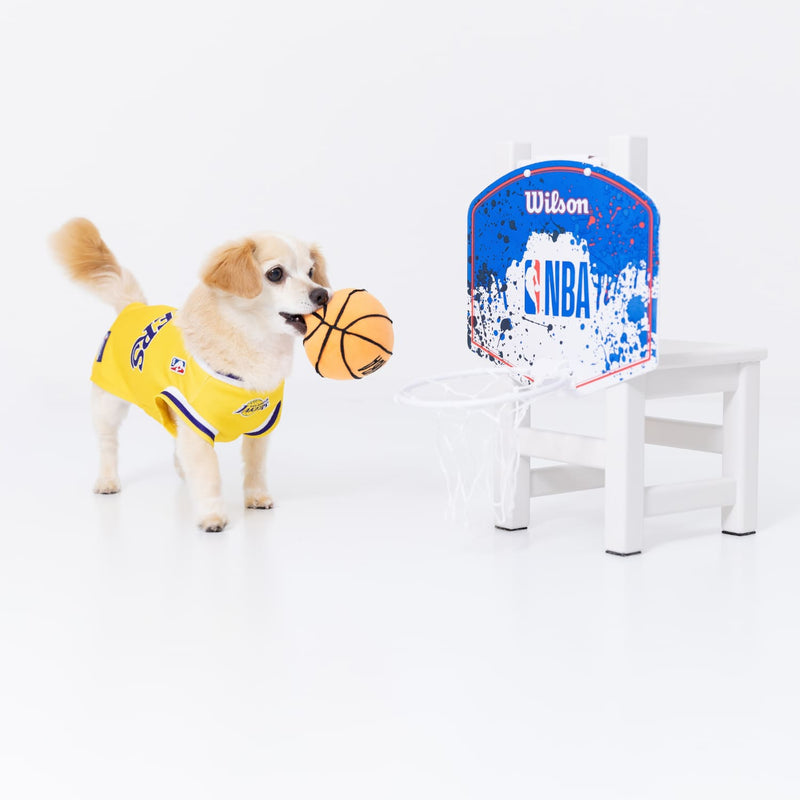 NBAボールトイ 犬のおもちゃ NBA公式ライセンス ペット商品