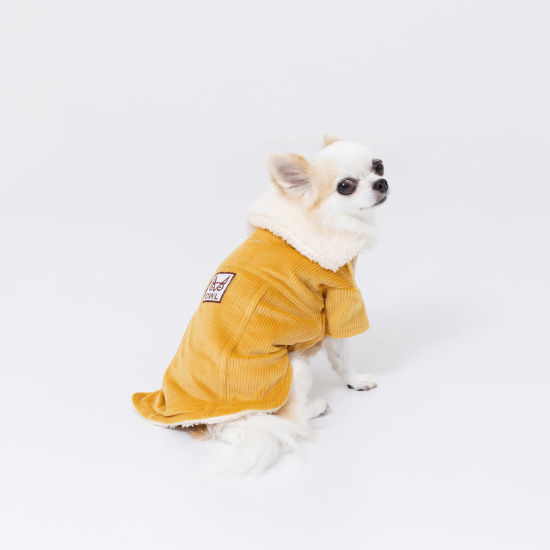 【3点購入で50％OFF】コーデュロイボアジャケット ペット用品 ペットウェア 犬服