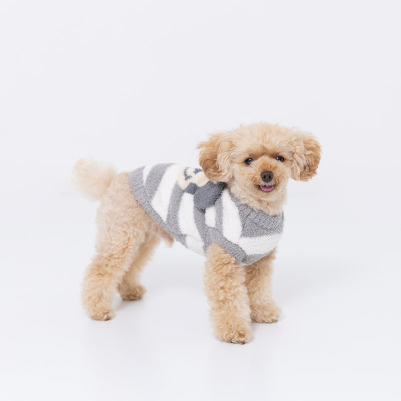 【3点購入で50％OFF】Disney ミッキーフェイスニット ペット用品 ペットウェア 犬服