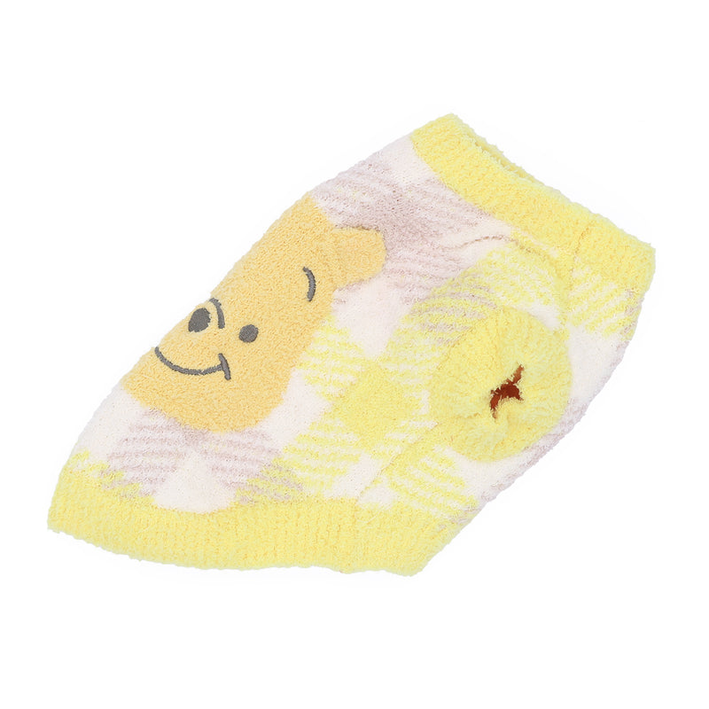 プーさんチェックシェニールニット ペット用品