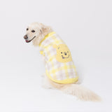 プーさんチェックシェニールニット中・大型犬 ペット用品