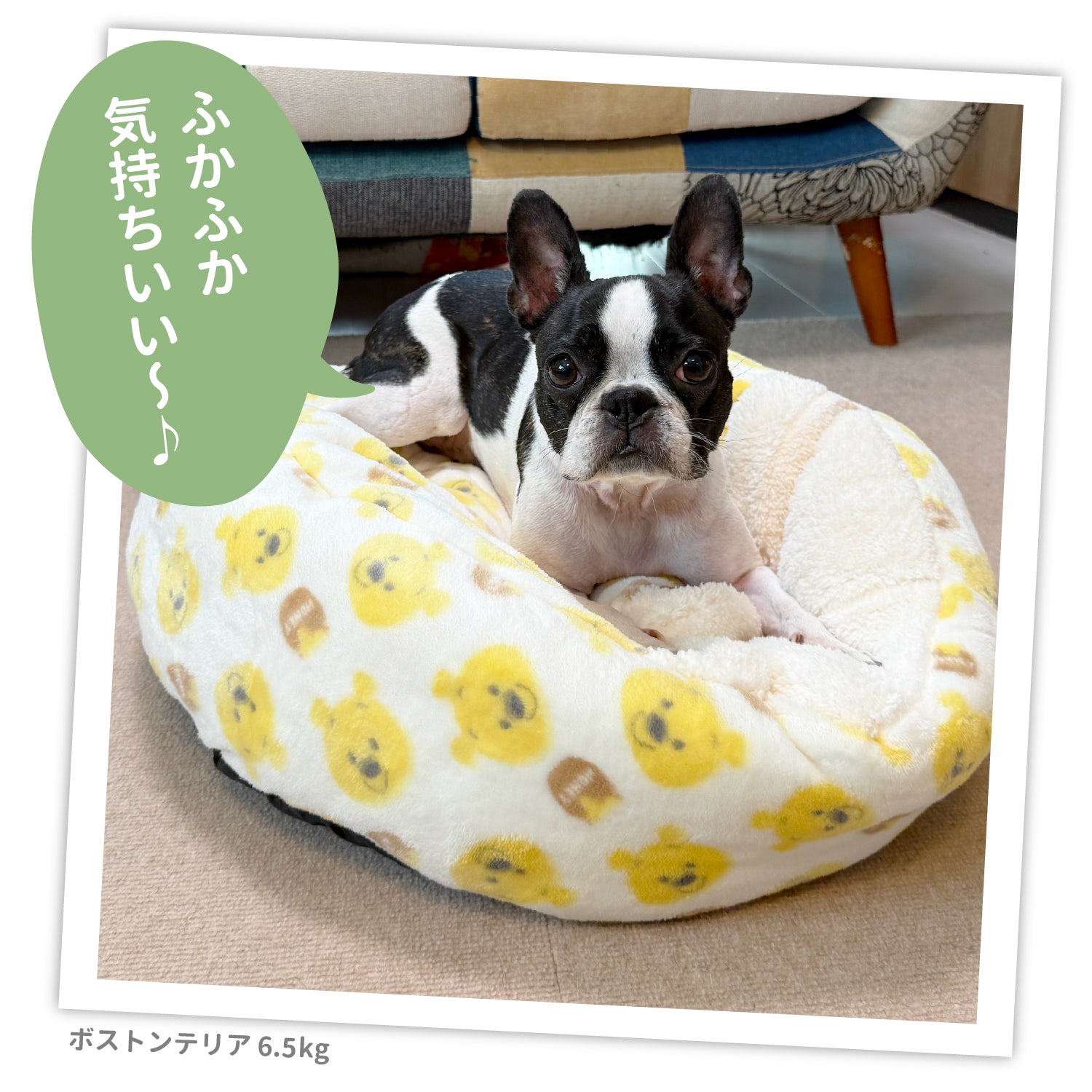 プーさんハニーボアラウンドベッド ペット用品