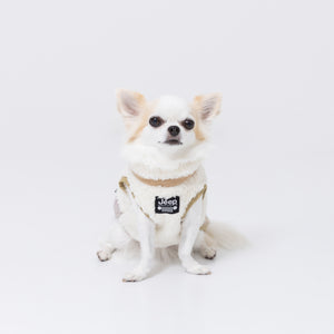 JeepⓇボアジッパーベスト ペット用品 ペットウェア 犬服