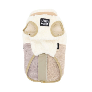 JeepⓇボアジッパーベスト ペット用品 ペットウェア 犬服