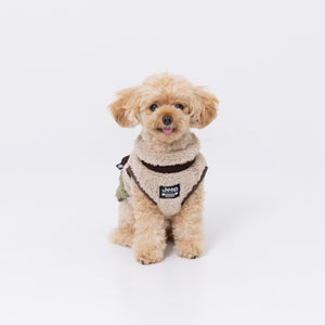 JeepⓇボアジッパーベスト ペット用品 ペットウェア 犬服
