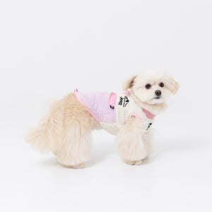 JeepⓇボアジッパーベスト ペット用品 ペットウェア 犬服