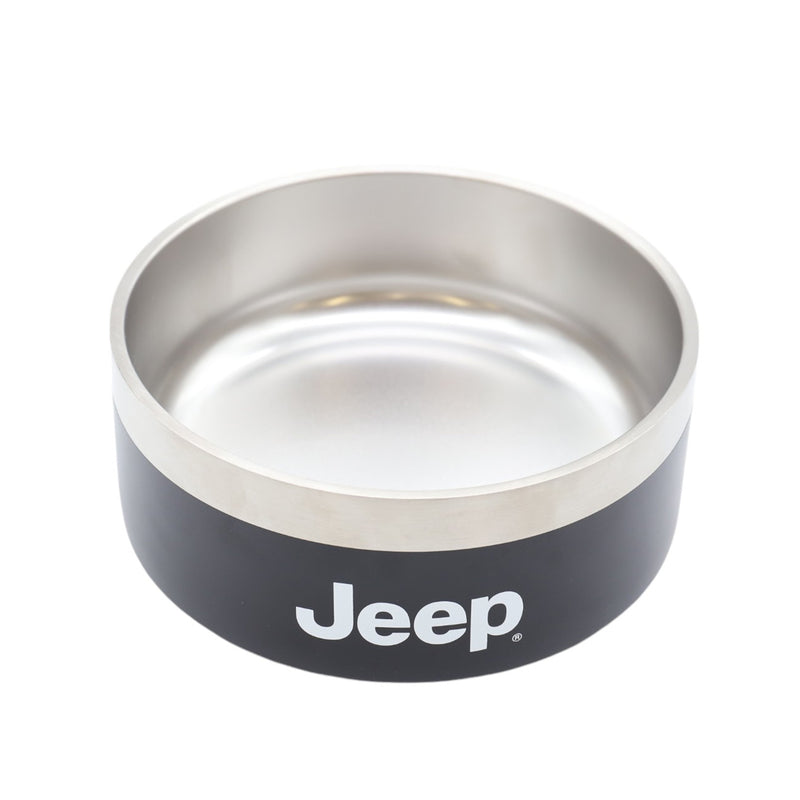 JeepⓇステンレスフードボウル Mサイズ 32oz ペット用品 ペット食器