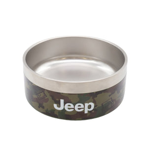 JeepⓇステンレスフードボウル Mサイズ 32oz ペット用品 ペット食器