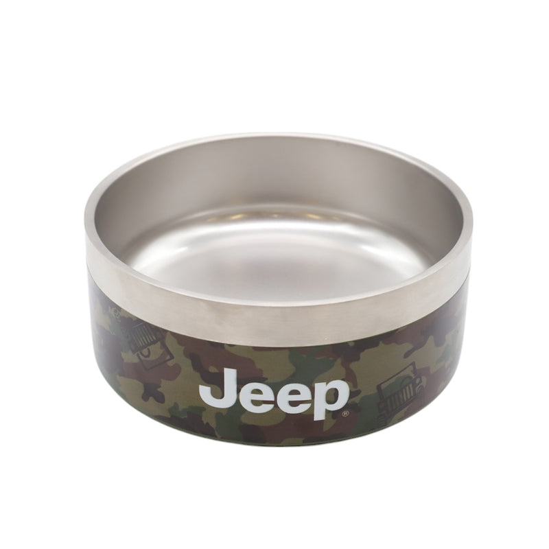 JeepⓇステンレスフードボウル Mサイズ 32oz ペット用品 ペット食器