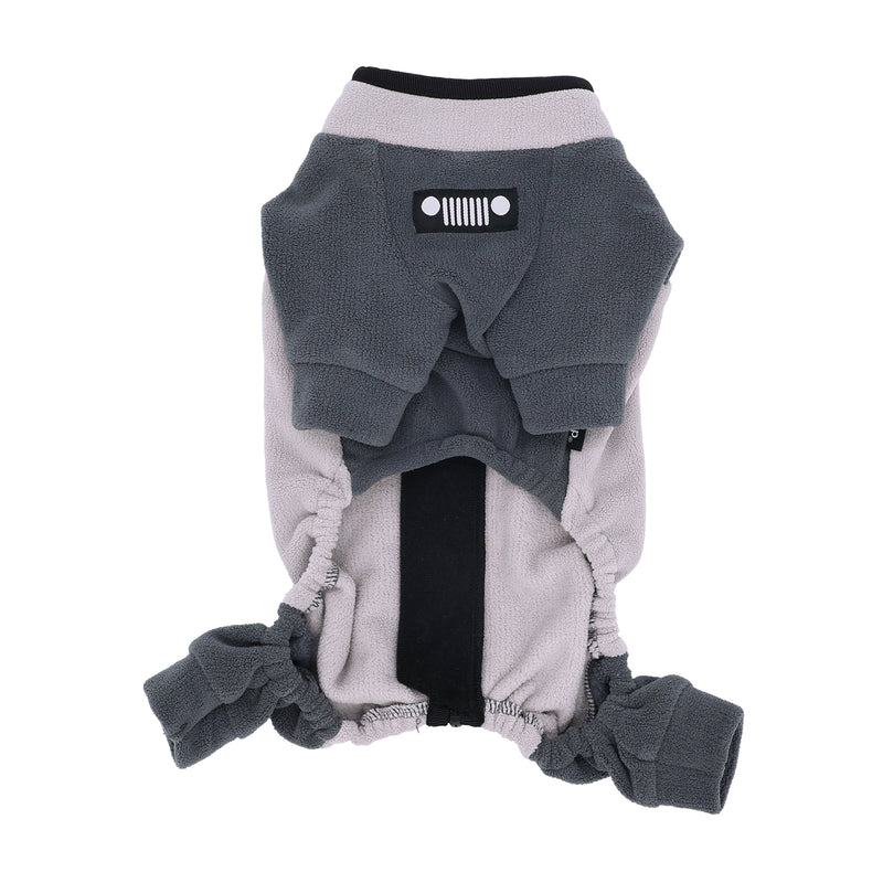 Jeep フリースジップロンパース　中大型犬 ペット用品