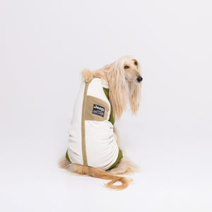 【Jeep】フリースジップロンパース　中・大型犬 ペット用品