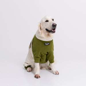 【Jeep】フリースジップロンパース　中・大型犬 ペット用品