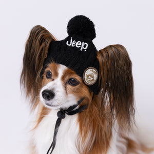 【Jeep】ニット帽 ペット用品