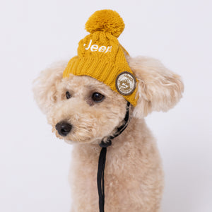 【Jeep】ニット帽 ペット用品