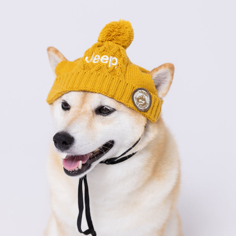 JEEPニット帽 ペット用品