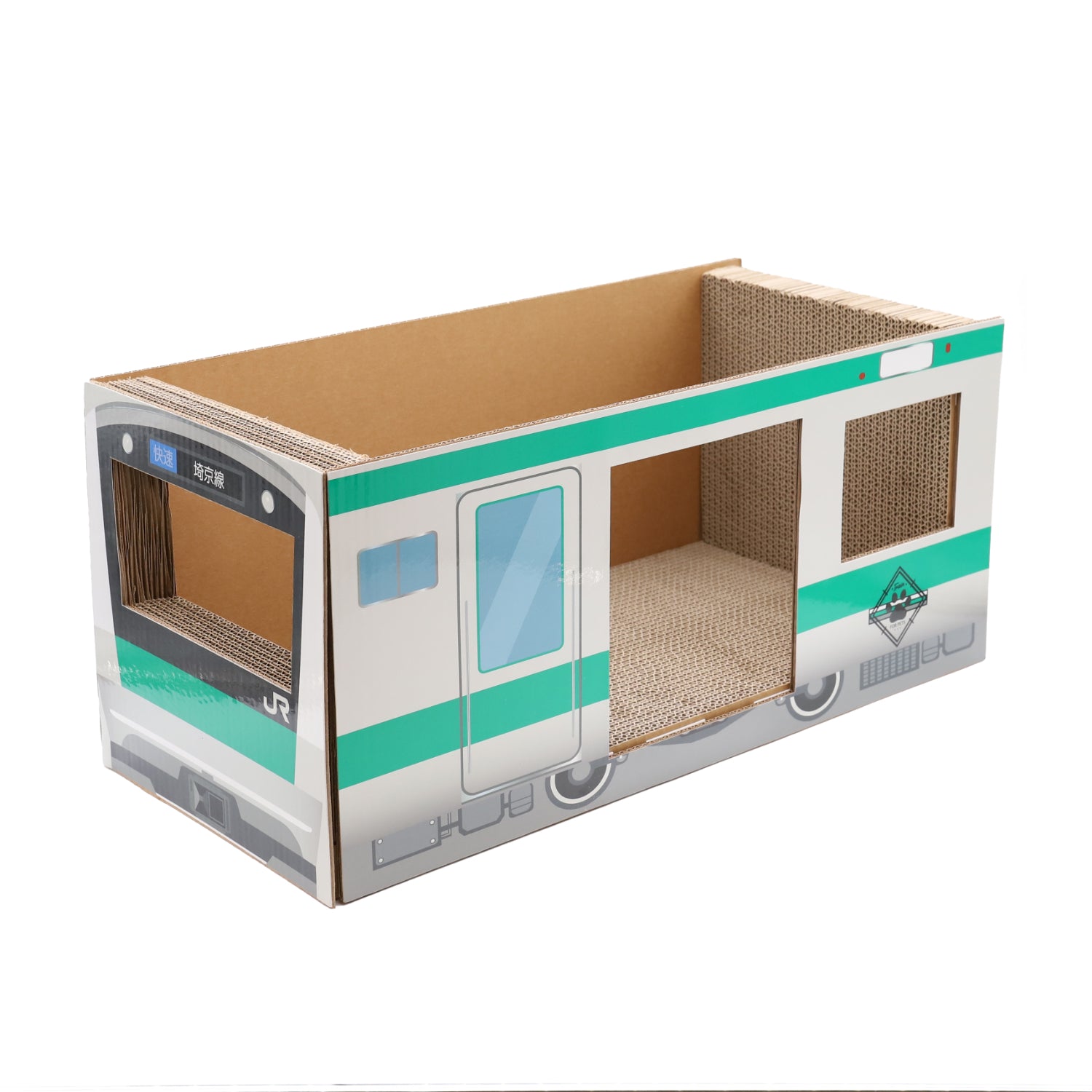 JR爪とぎ ペット用品 猫爪とぎ　山手線　埼京線　京浜東北線 JR東日本商品化許諾済