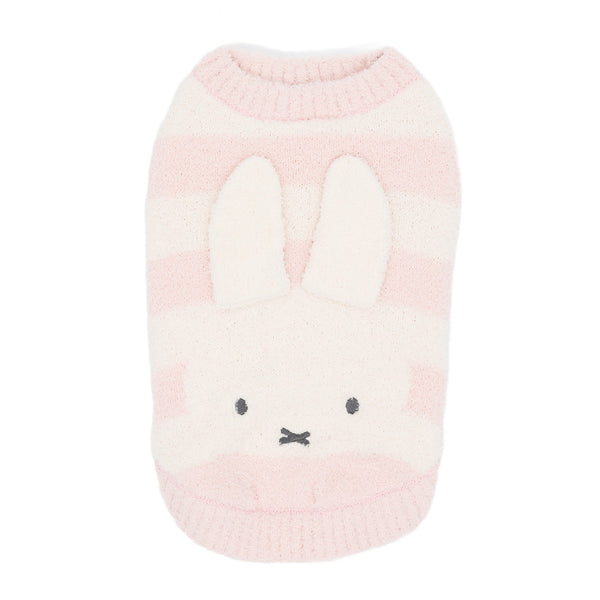 【3点購入で50％OFF】miffy ミッフィー ミッフィーフェイスニット ペット用品 ペットウェア 犬服