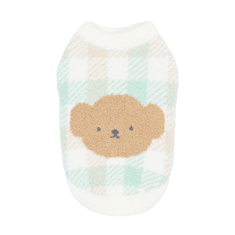 ボリスチェックシェニールニット ペット用品