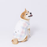 ミッフィーチェックシェニールニット中・大型犬 ペット用品