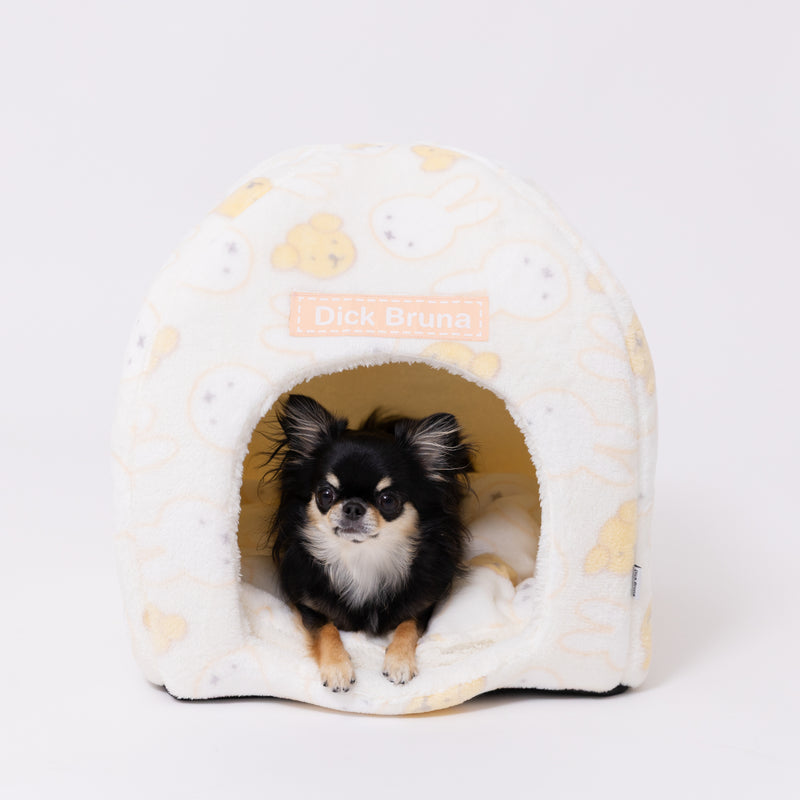 ミッフィー＆スナッフィーボアドームベッド ペット用品