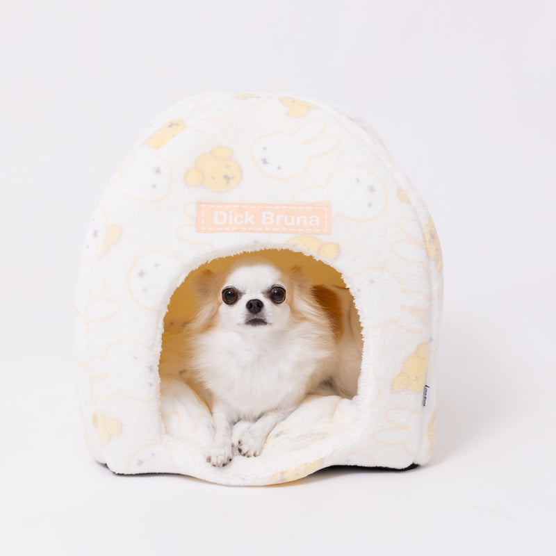 ミッフィー＆スナッフィーボアドームベッド ペット用品