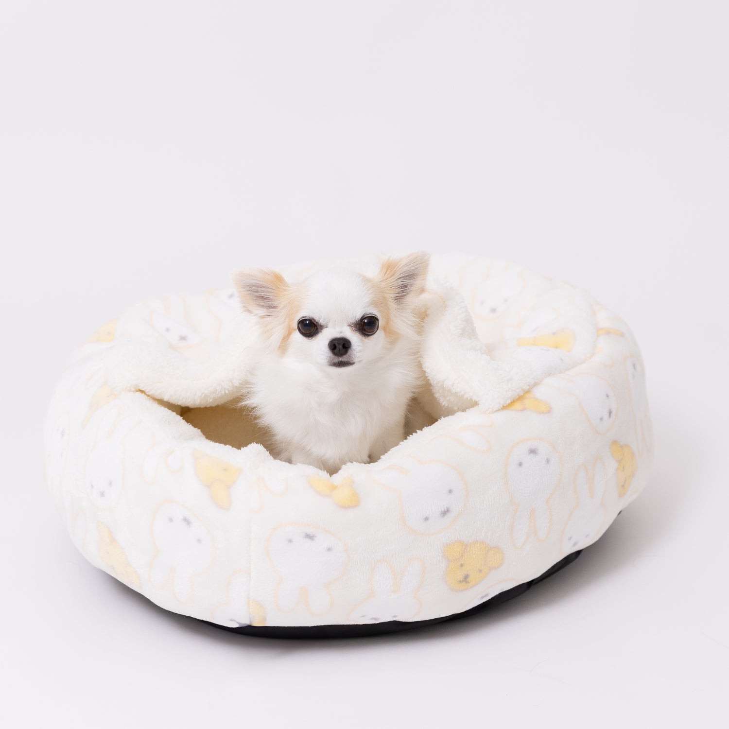 ミッフィー＆スナッフィーボアラウンドベッド ペット用品