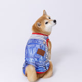 pipiオーバーオール風タンク 中大型犬 ペット用品 接触冷感