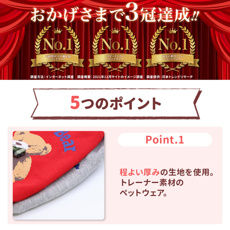 pipiテディベアトレーナー ペット用品