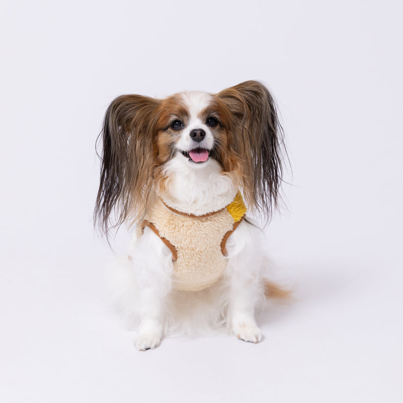 pipi背開きボアベスト ペット用品