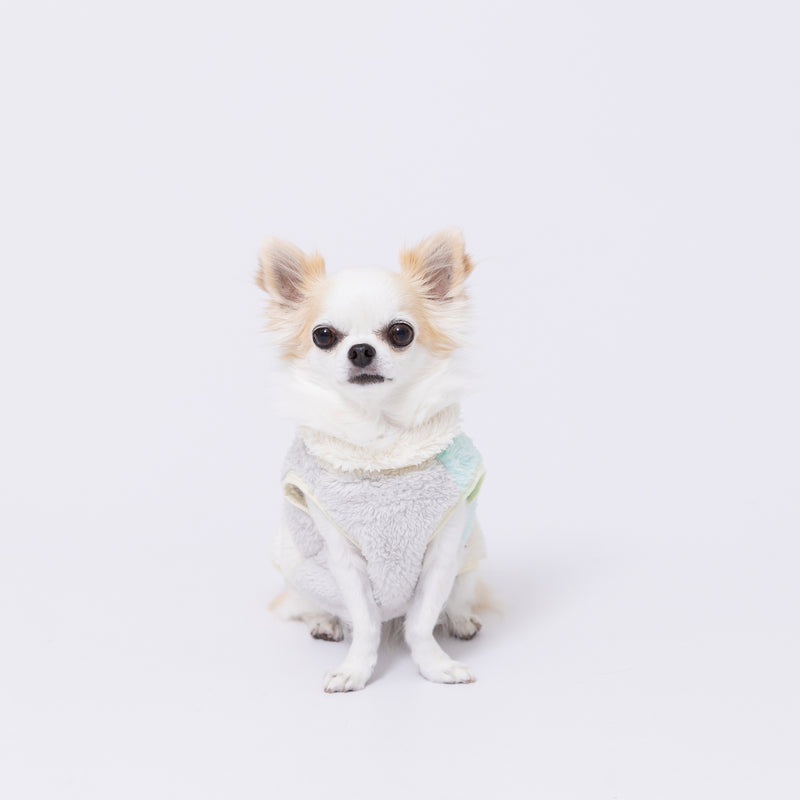 pipi背開きボアベスト ペット用品