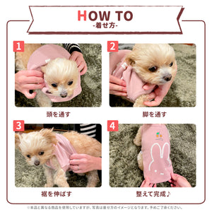 pipiうさぎさんボアトレーナー ペット用品