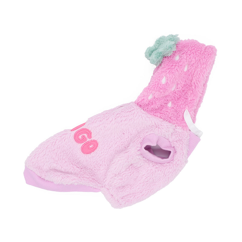 pipiフルーツボアパーカー ペット用品