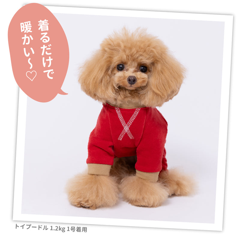 pipiポカポカロンパース ペット用品